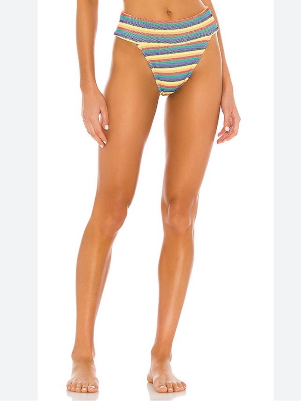 Montce Tamarindo Bikini Bottom in Caribbean Stripe